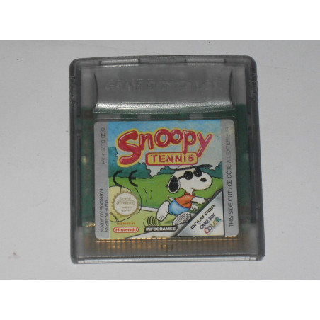 Snoopy Tennis [Jeu vidéo Nintendo Game boy color]