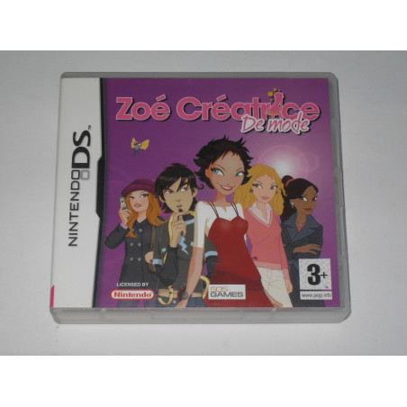 Zoé Créatrice de mode [Jeu vidéo Nintendo DS]