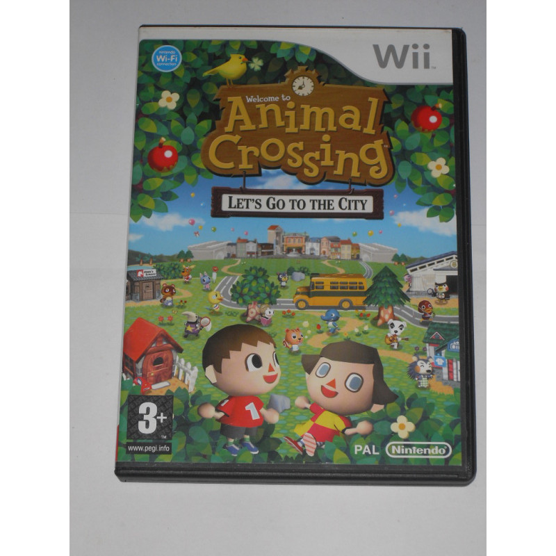 Animal Crossing : Let's go to the City [Jeu vidéo Nintendo Wii]