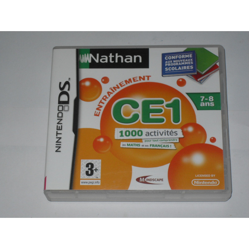 Nathan entrainement CE1 [Jeu vidéo Nintendo DS]