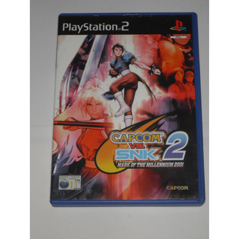 Capcom vs SNK 2 Version anglaise [Jeu vidéo Sony PS2 (playstation 2)]