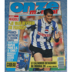 Revue de football Onze Mondial n°45 - Octobre 1992