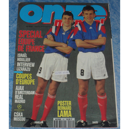Revue de football Onze Mondial n° 49 - Février 1993