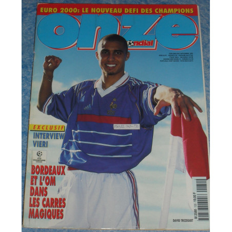 Revue de football Onze Mondial n° 130 - Novembre 1999