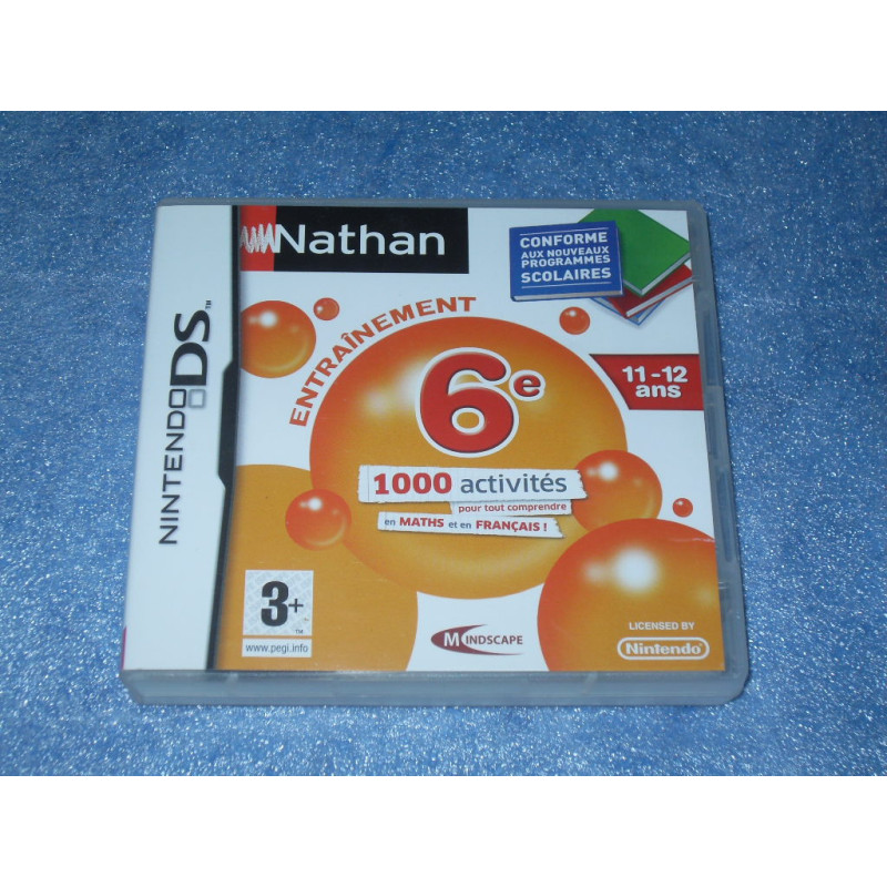 Nathan Entraînement 6e 1000 activités [Jeu vidéo Nintendo DS]