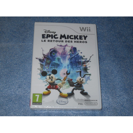 Disney Epic Mickey Le Retour des Héros [Jeu vidéo Nintendo Wii]