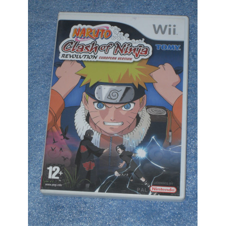 Jeu Wii Naruto Clash Of Ninja Revolution