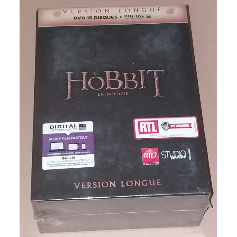 Coffret DVD Le Hobbit : La Trilogie - version longue