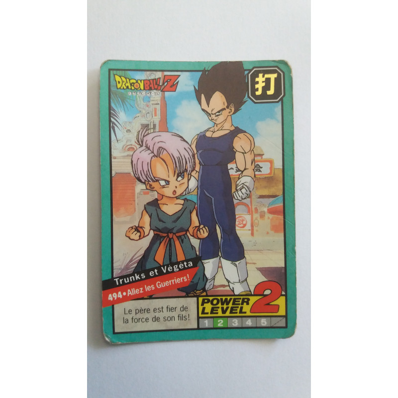 Power Level VF Série 2 n° 494 - Carte Dragon Ball Z