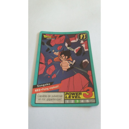 Power Level VF Série 2 n° 493 - Carte Dragon Ball Z