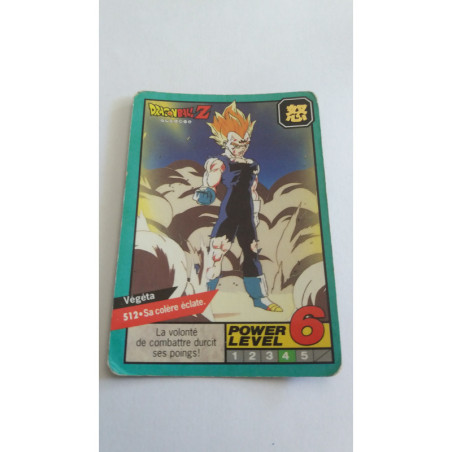 Power Level VF Série 2 n° 512 - Carte Dragon Ball Z