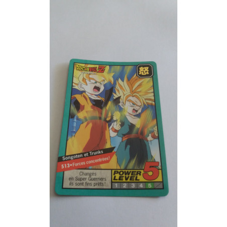 Power Level VF Série 2 n° 513 - Carte Dragon Ball Z