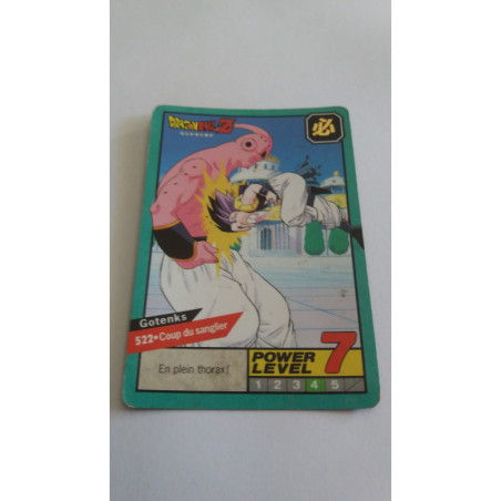 Power Level VF Série 2 n° 522 - Carte Dragon Ball Z