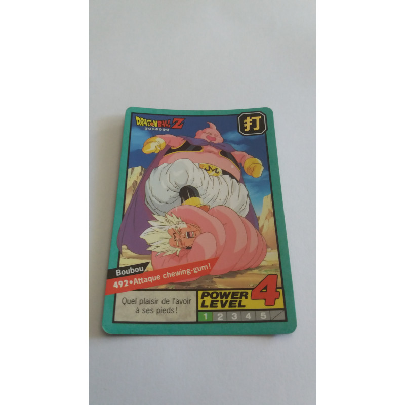 Power Level VF Série 2 n° 492 - Carte Dragon Ball Z