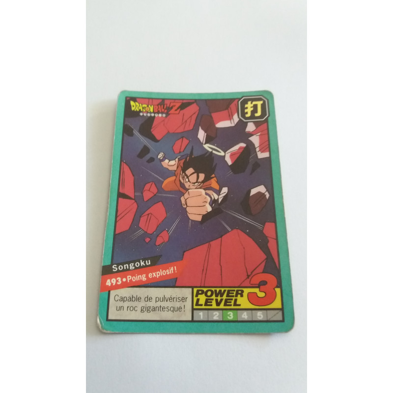 Power Level VF Série 2 n° 493 - Carte Dragon Ball Z