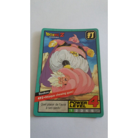 Power Level VF Série 2 n° 492 - Carte Dragon Ball Z