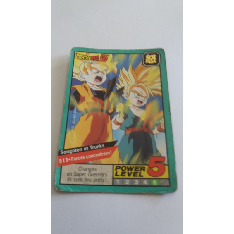 Power Level VF Série 2 n° 513 - Carte Dragon Ball Z