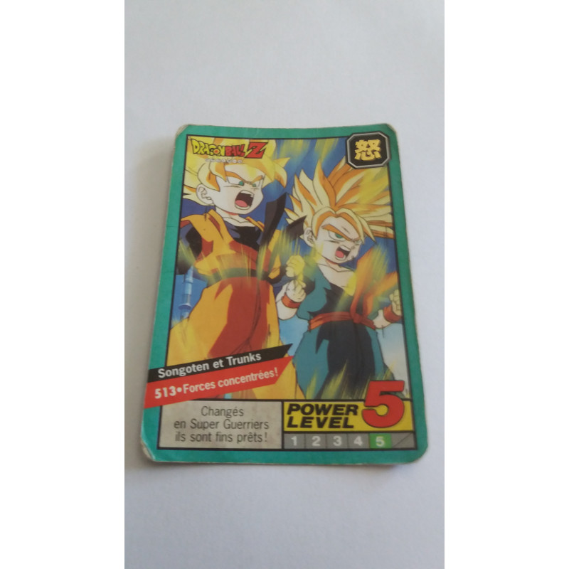 Power Level VF Série 2 n° 513 - Carte Dragon Ball Z