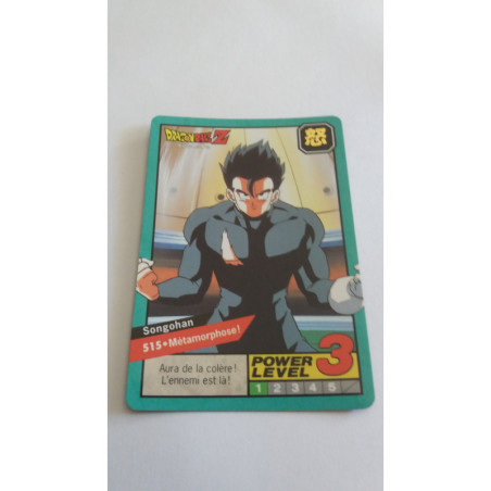 Power Level VF Série 2 n° 515 - Carte Dragon Ball Z