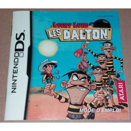 Lucky Luke : Les Dalton [Notice SANS Jeu - DS]