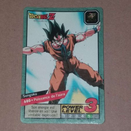 Power Level VF Série 6 n° 680 - Carte Dragon Ball Z