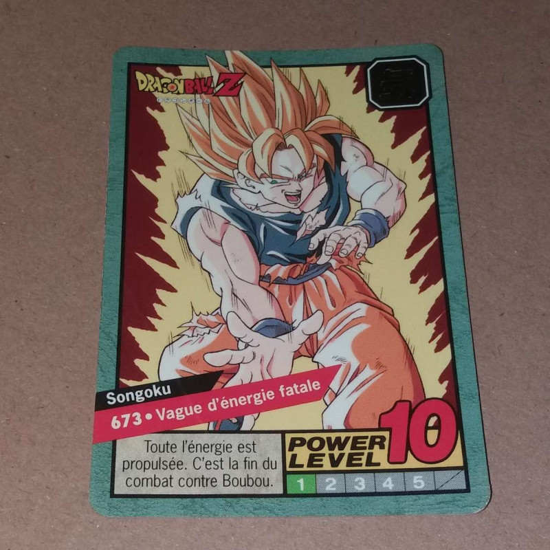 Power Level VF Série 6 n° 673 - Carte Dragon Ball Z