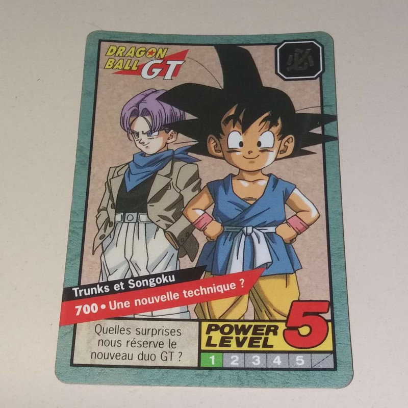 Power Level VF Série 6 n° 700 - Carte Dragon Ball Z