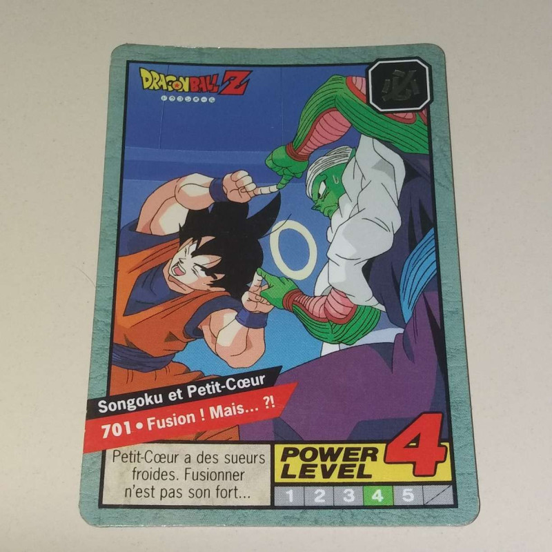 Power Level VF Série 6 n° 701 - Carte Dragon Ball Z