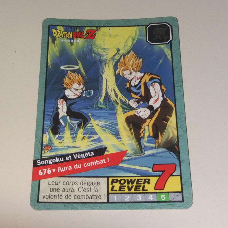 Power Level VF Série 6 n° 676 - Carte Dragon Ball Z