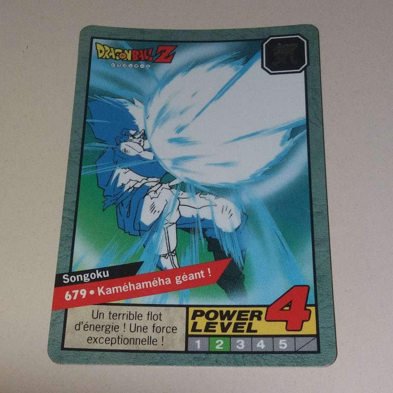 Power Level VF Série 6 n° 679 - Carte Dragon Ball Z