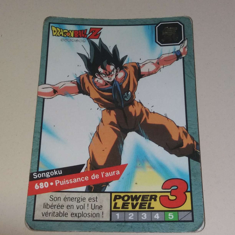 Power Level VF Série 6 n° 680 - Carte Dragon Ball Z