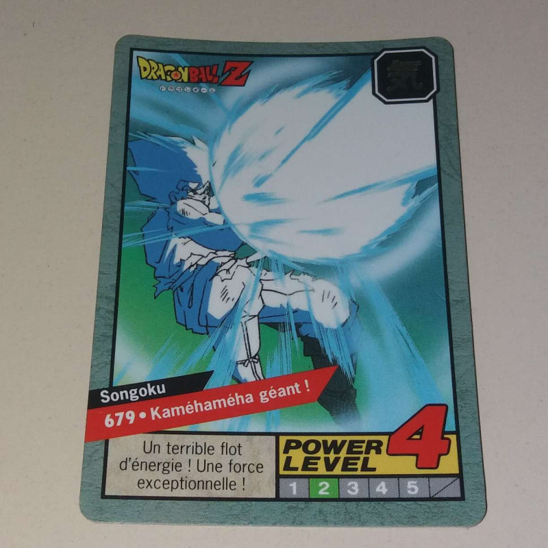 Power Level VF Série 6 n° 679 - Carte Dragon Ball Z