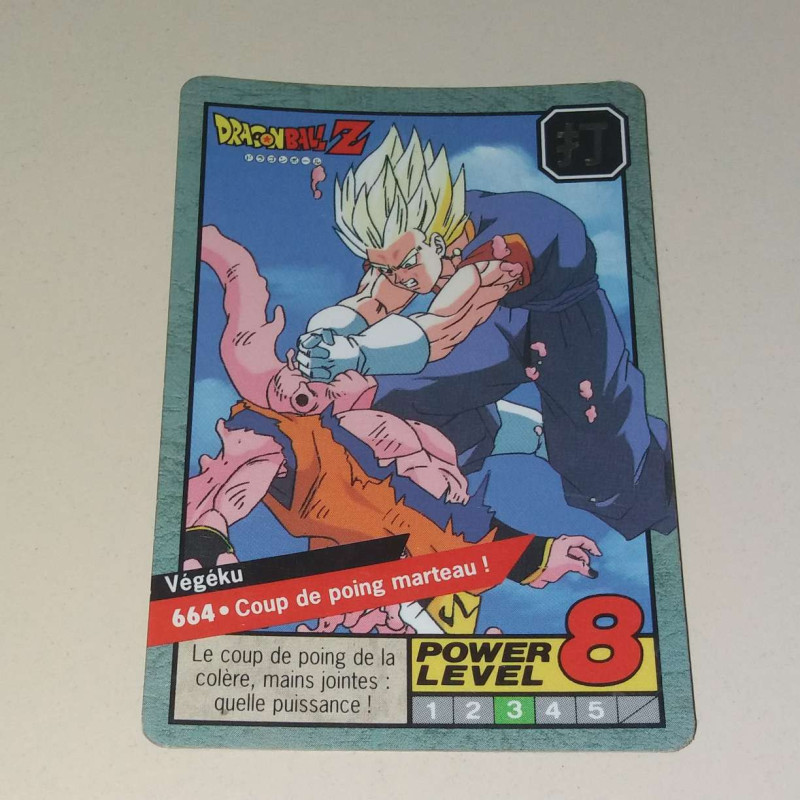 Power Level VF Série 6 n° 664 - Carte Dragon Ball Z