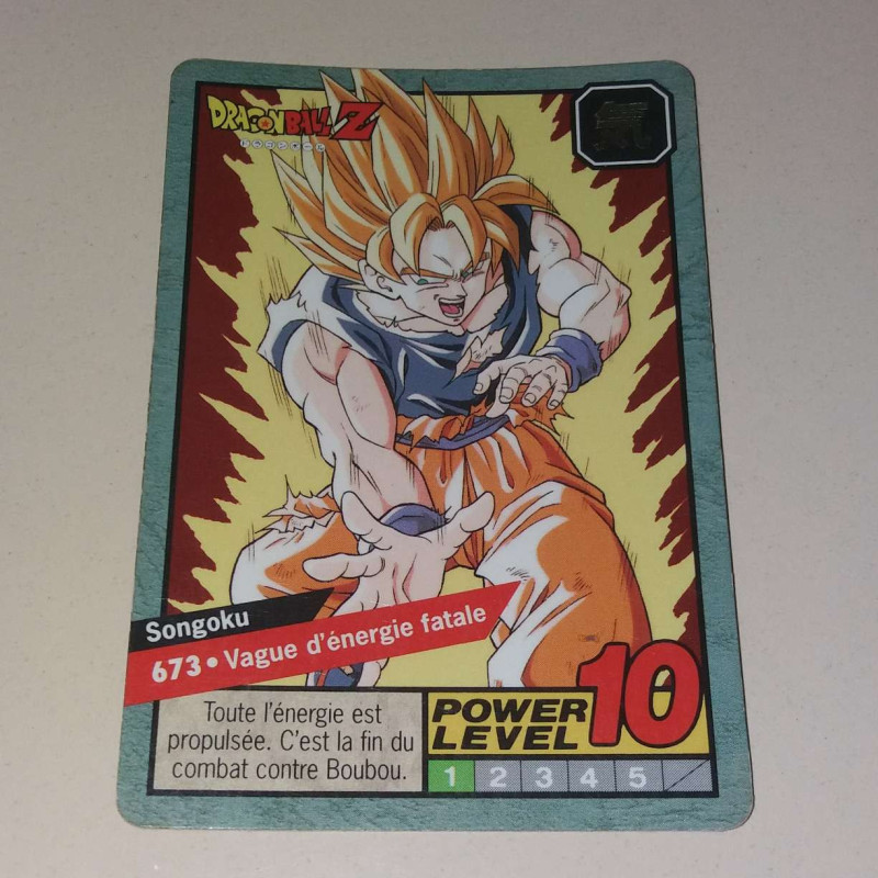 Power Level VF Série 6 n° 673 - Carte Dragon Ball Z