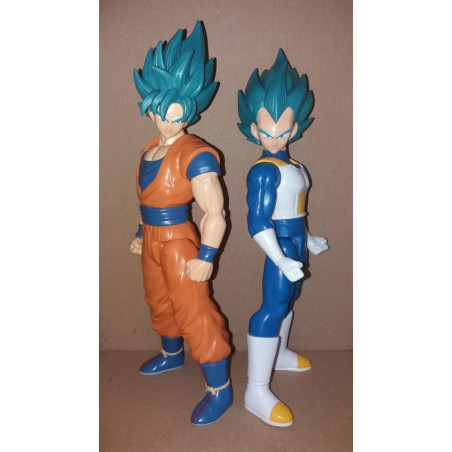 Lot de 2 Figurines Dragon Ball Super : Goku & Vegeta - Edition Limit Breaker - 30 cm