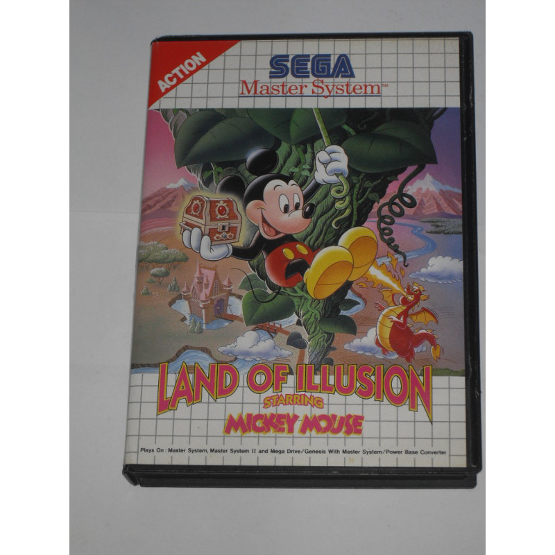 Land of Illusion starring Mickey Mouse - Jeu Sega Master System