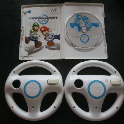 Mario Kart Wii + 2 volants...
