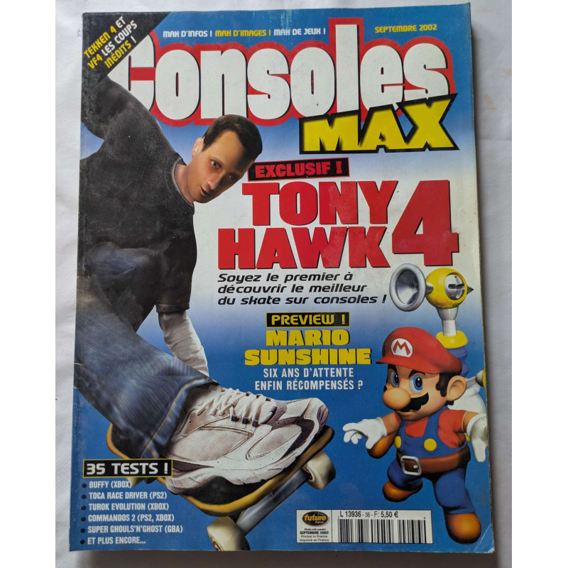 Consoles MAX n° 36 - Magazine jeux vidéo