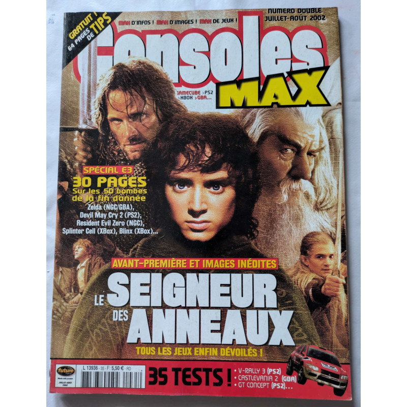 Consoles MAX n° 35 - Magazine jeux vidéo