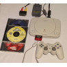 Console Ps One + 3 jeux + manette + carte mémoire + câbles