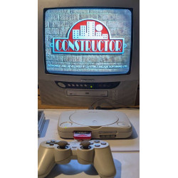 Console Ps One + 3 jeux + manette + carte mémoire + câbles