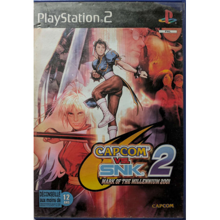 Capcom vs SNK 2 - Jeu vidéo Sony PS2 (playstation 2)