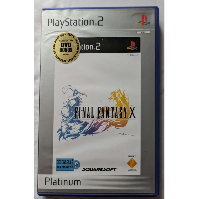 Final Fantasy X - Jeu vidéo Sony PS2 (playstation 2)