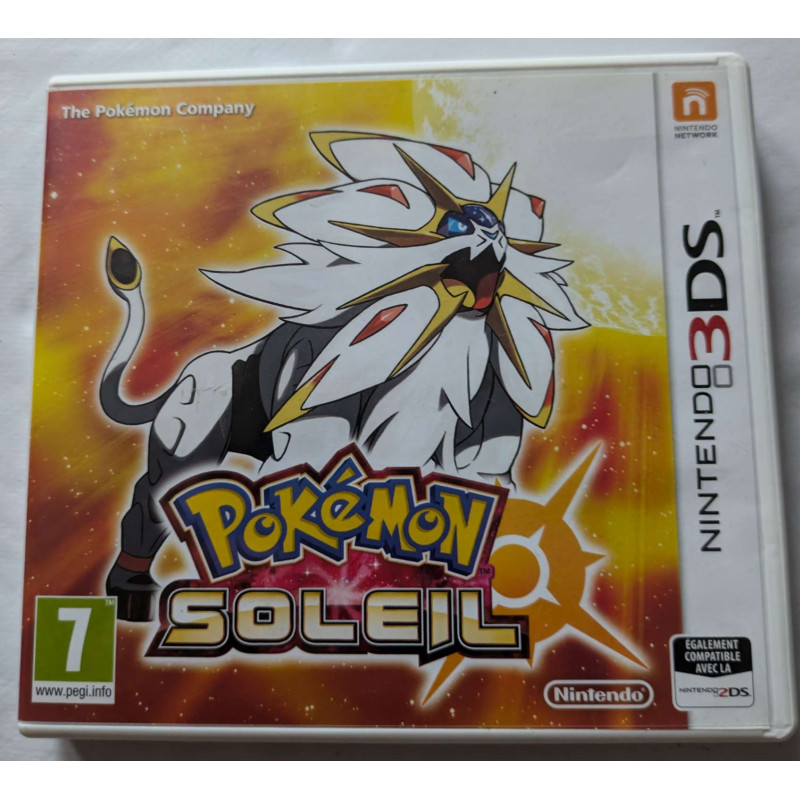 Pokemon Soleil - Jeu Nintendo 3DS