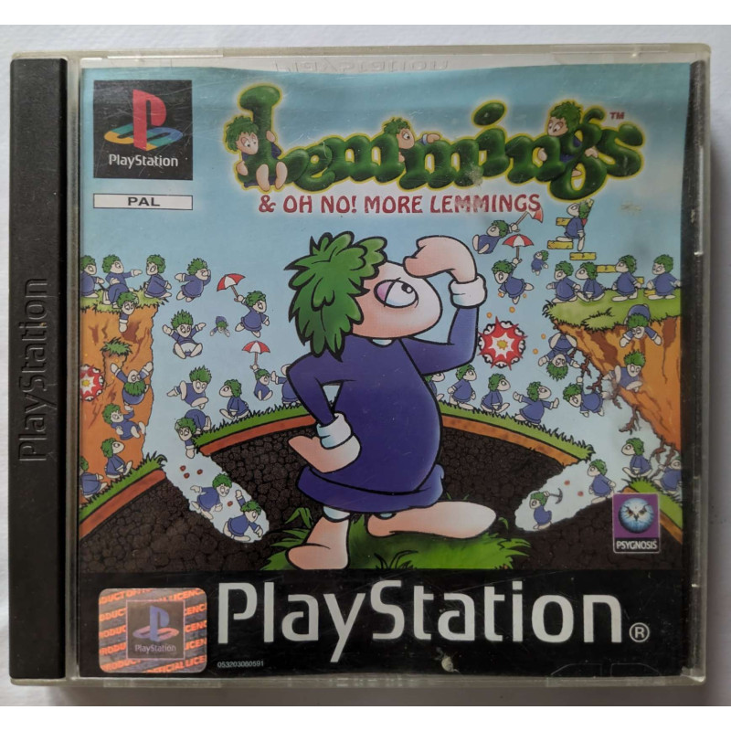 Lemmings & Oh no ! More Lemmings - Jeu PS1 (playstation)