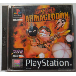 Worms Armageddon - Jeu PS1...