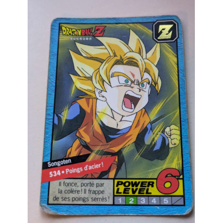 Power Level VF Série 3 n° 534 - Carte Dragon Ball Z