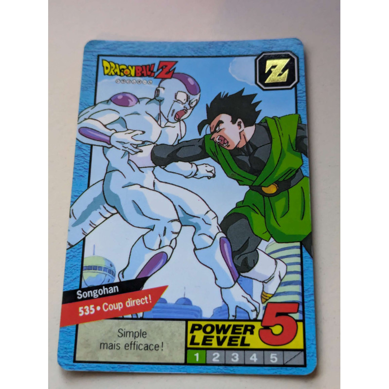 Power Level VF Série 3 n° 535 - Carte Dragon Ball Z