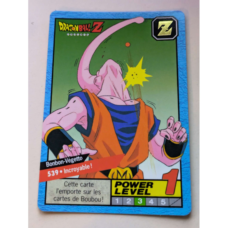 Power Level VF Série 3 n° 539 - Carte Dragon Ball Z