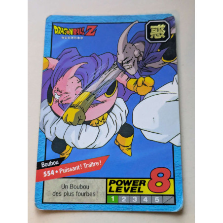 Power Level VF Série 3 n° 554 - Carte Dragon Ball Z